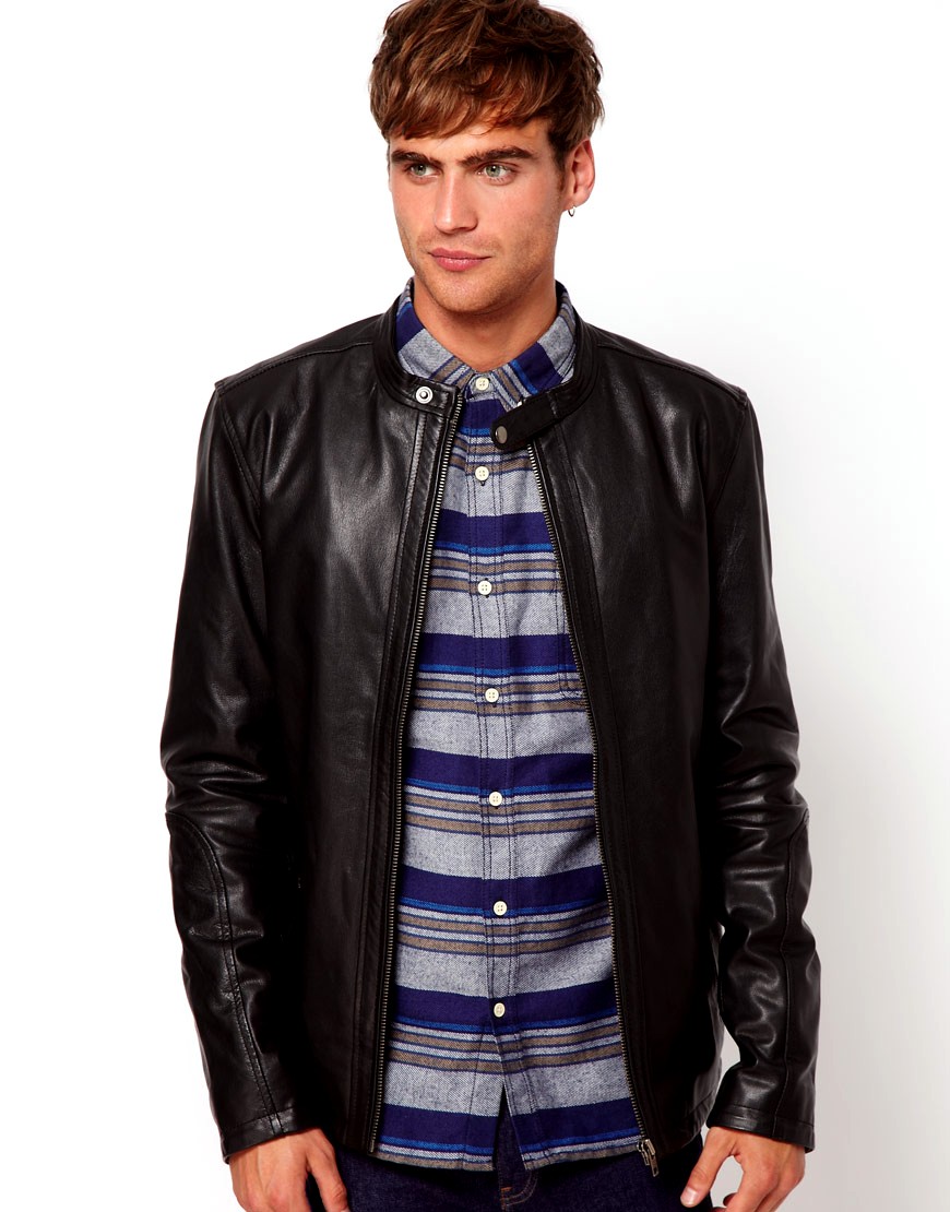 Asos Leather Jackets Collection 2012-13 For Men | Casual Leather ...